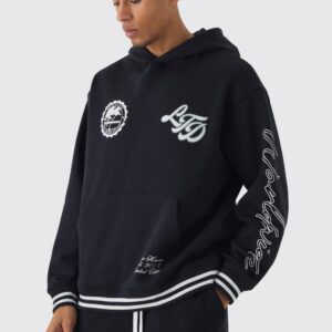 black-oversized-embroidered-varsity-hoodie